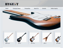 Tablet Screenshot of hygent.com